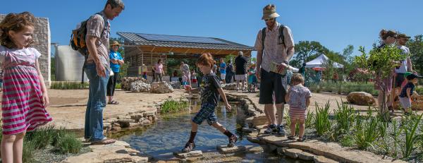 Photo of Luci and Ian Family Garden at the Lady Bird Johnson Wildflower Center.