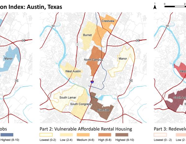 Austin Case Study Results Map