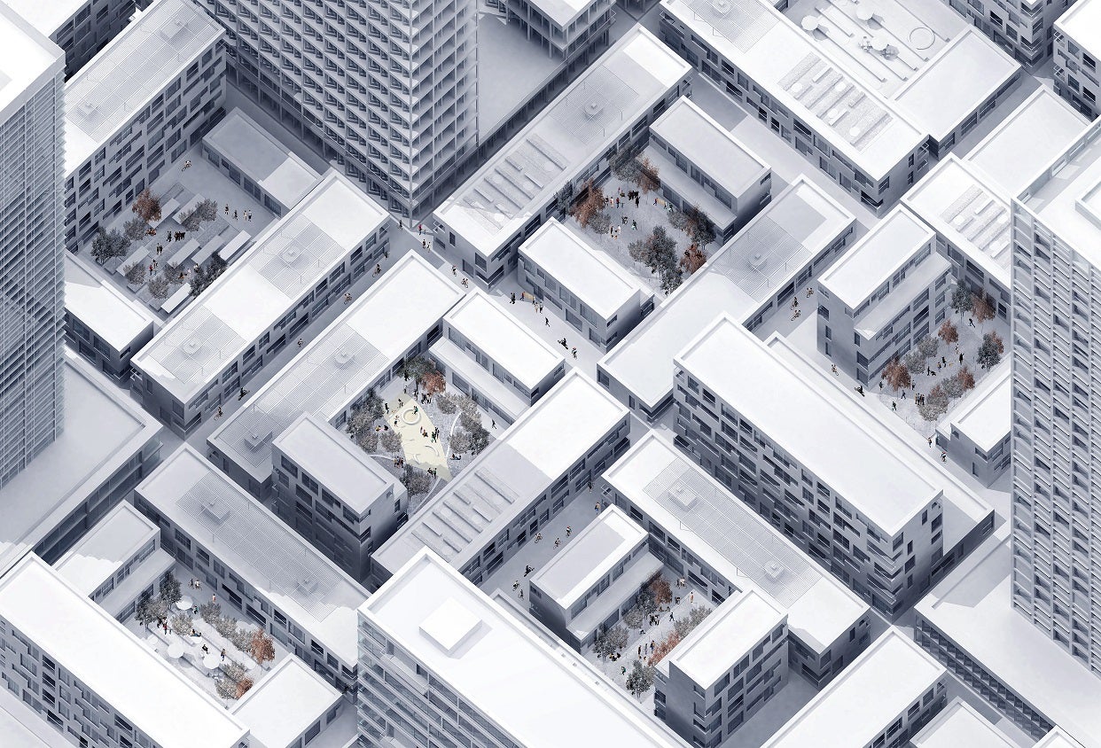 The Chinese Block-Searching for A New Spatial Construct, Xi'an, Liang Wang