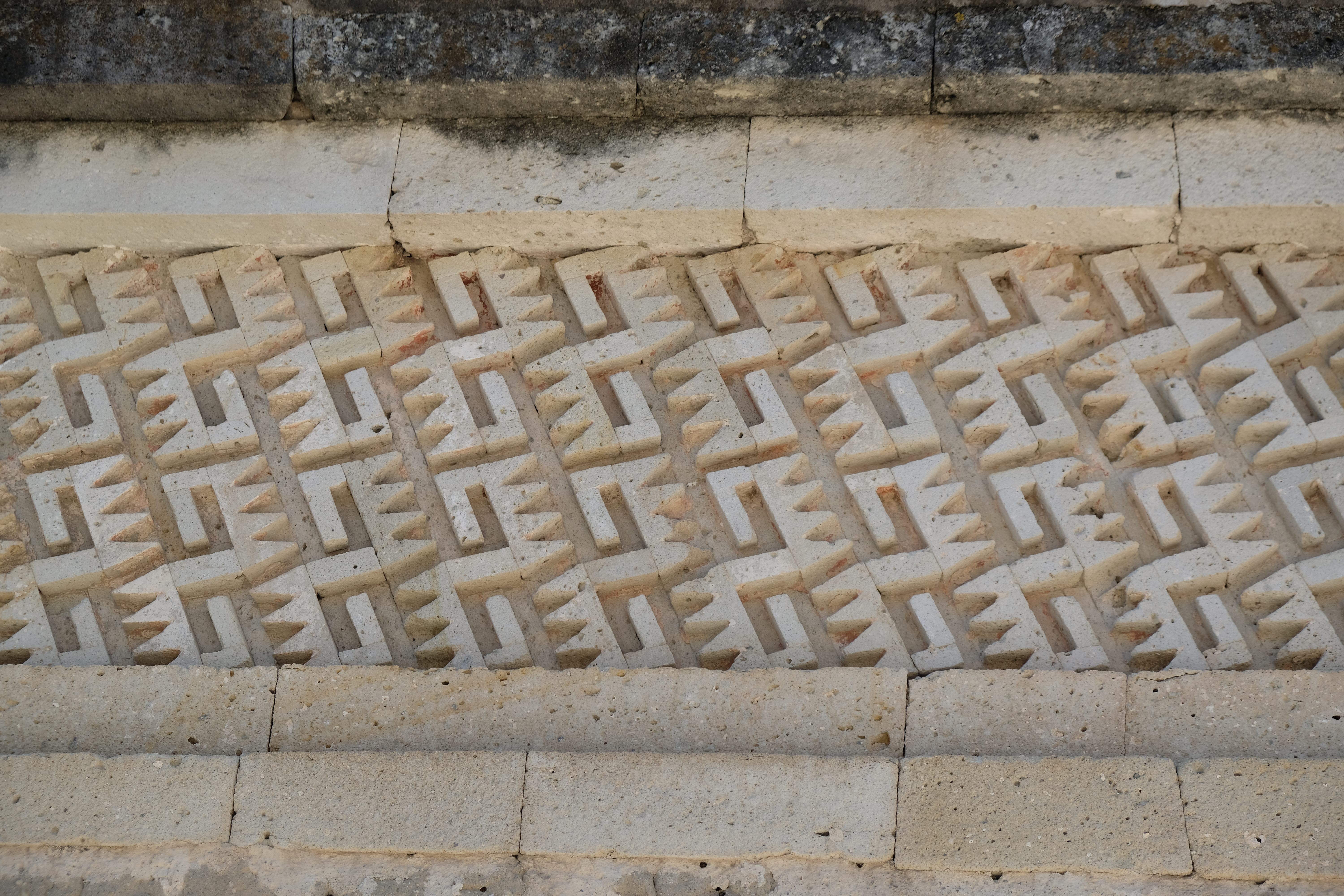 Exterior architectural detail of Mitla