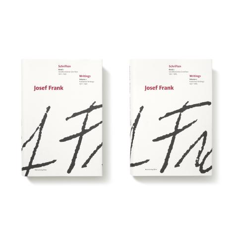 Josef Frank Writings Book Cover