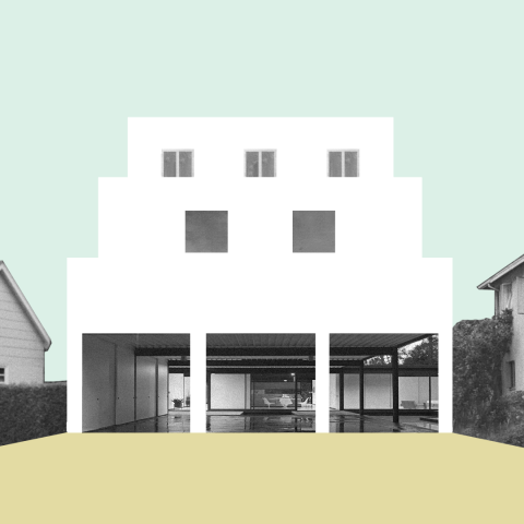 Johnston Marklee, Case Study Adapt Collage, 2025.