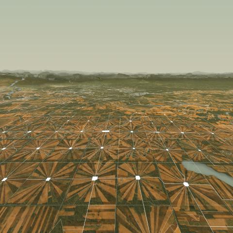 bird's eye view of san julian