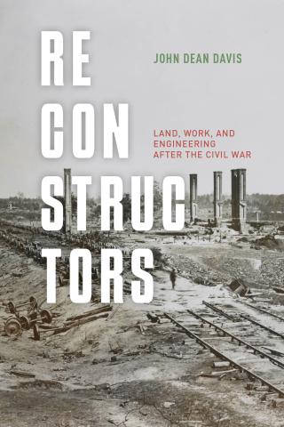 a cover of a book reading 'reconstructors'