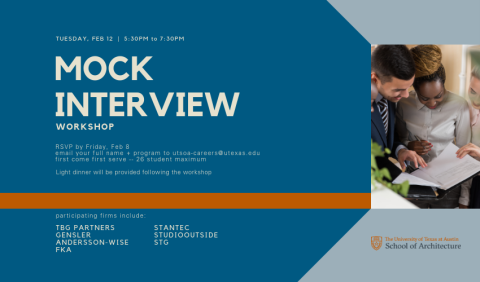 Mock Interview Workshop | School of Architecture