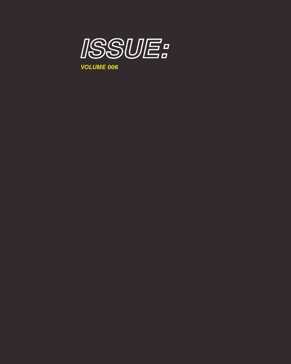 ISSUE: 006