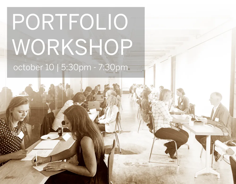 Portfolio workshop graphic