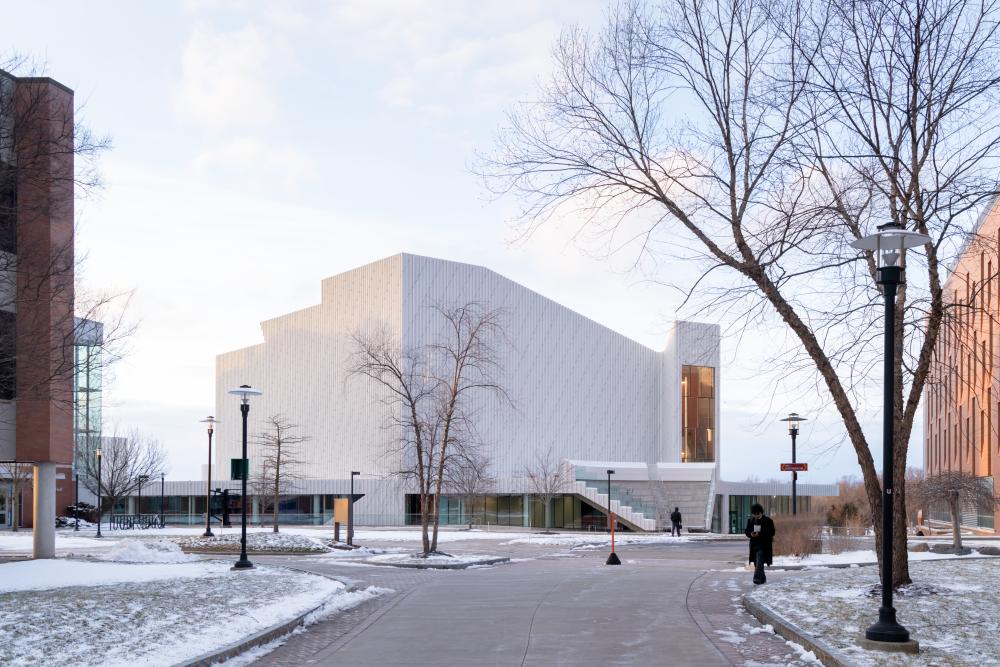 Performing Art Center at RIT, photo by Iwan Baan 