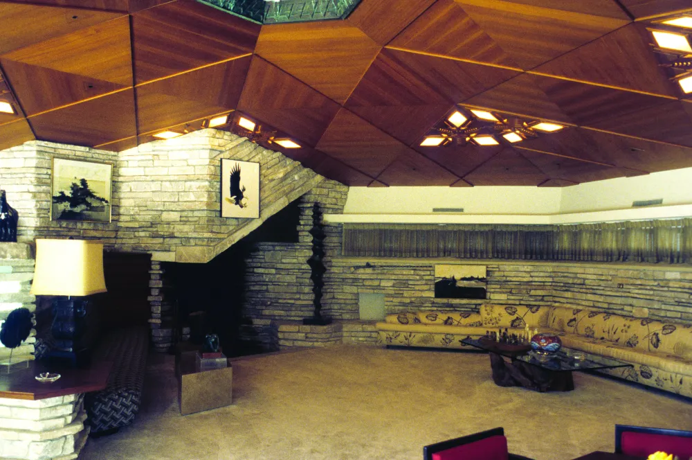 John A. Gillin Residence, Frank Lloyd Wright, Dallas, Texas, 1958