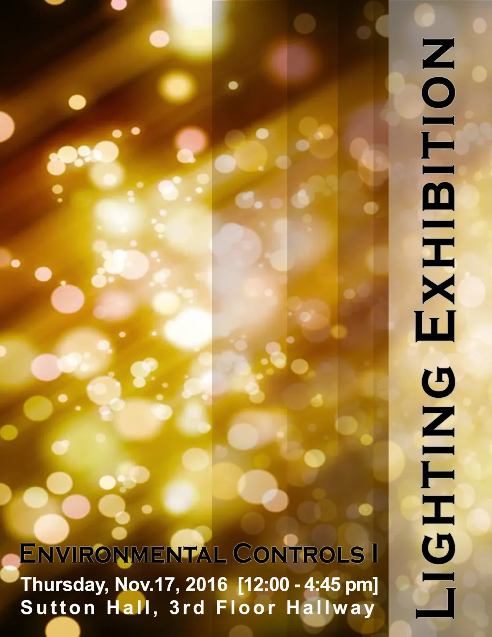 EC1 Light Show Exhibit Poster