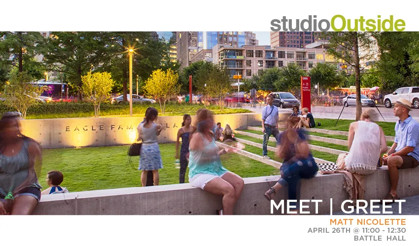 Studio Outside Meet & Greet - April 26 @ 11am - Battle 101