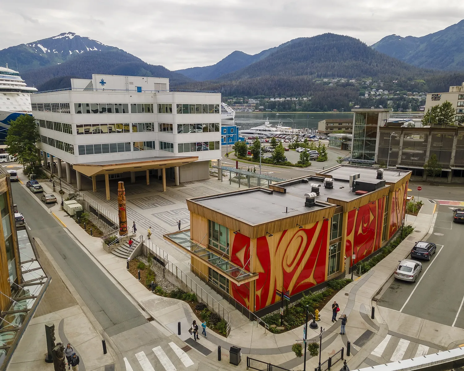 Sealaska Heritage Institute Campus of Art Juneau, Alaska. 