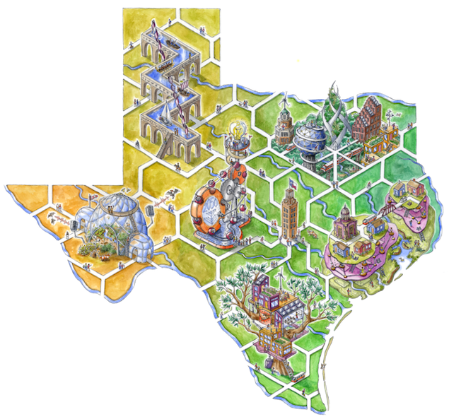 Illustration of Texas