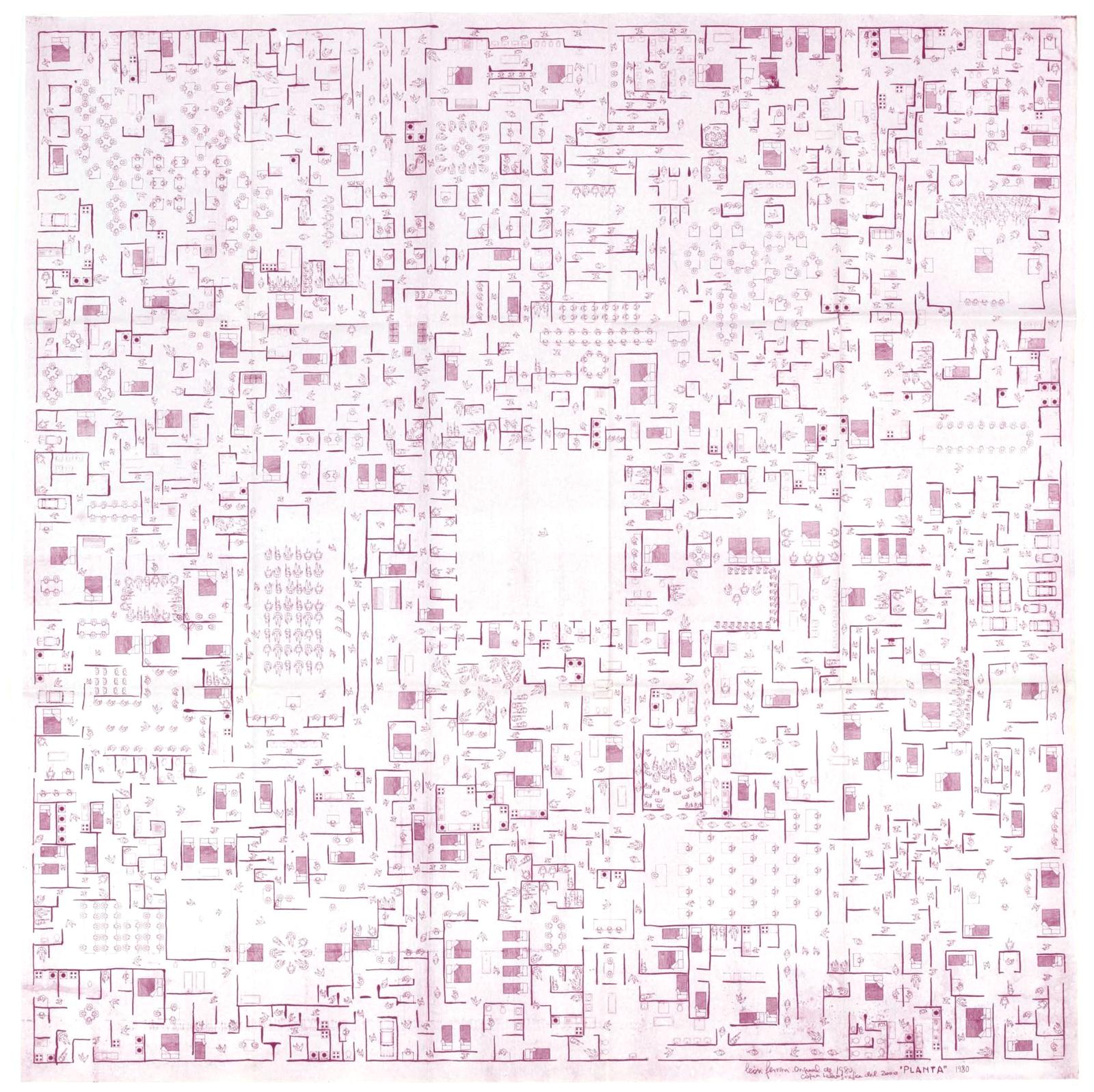 city blueprint sketch