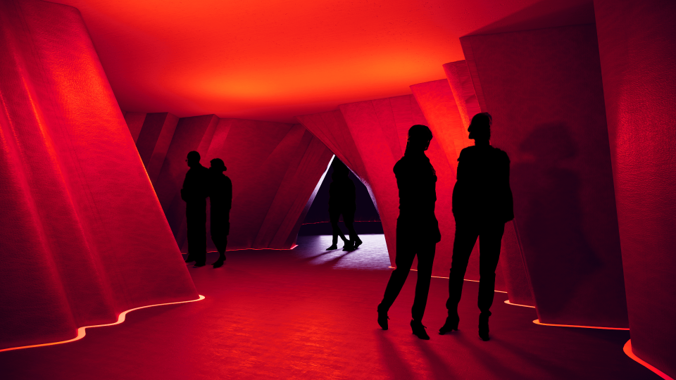 “Museum of Emotions - Love & Betrayal” by Ashley Marie Sparks in collaboration with Itzel Macedo for Professor Ria Bravo’s Design Core V Studio