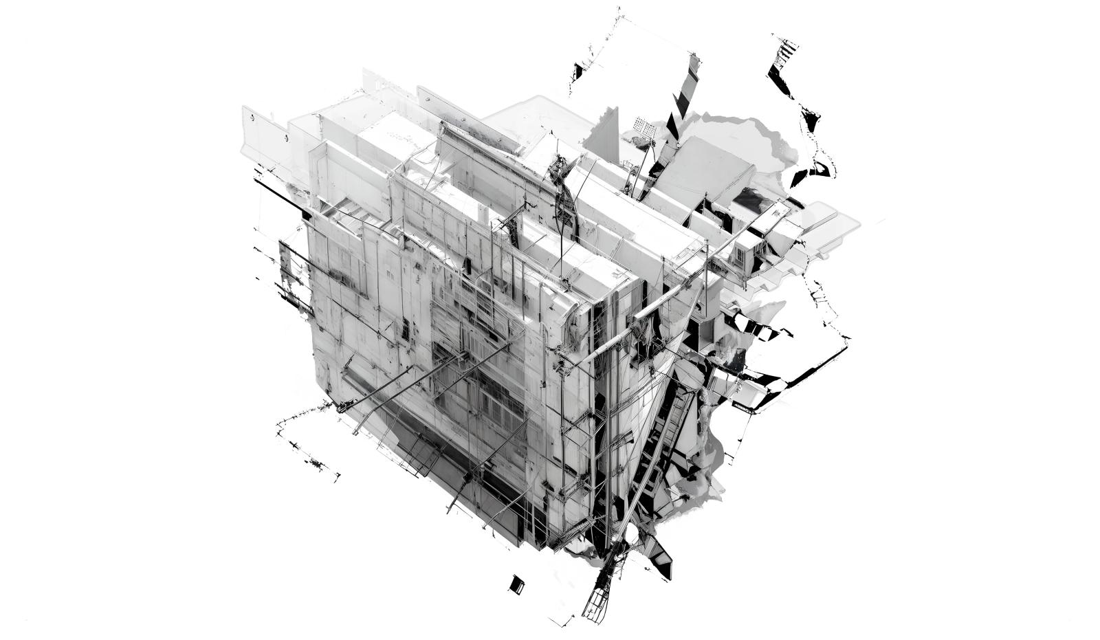 digital image of a building