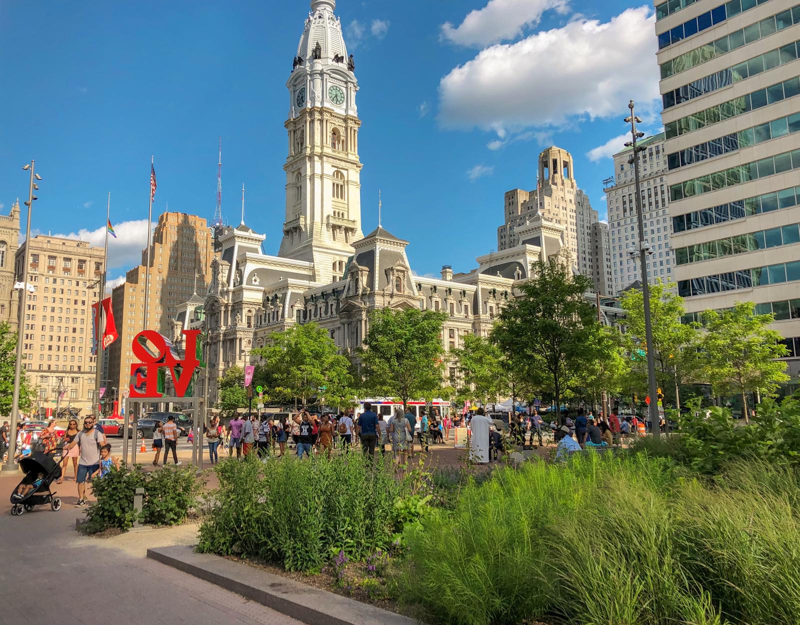 Hargreaves Jones JKF Plaza LOVE Park