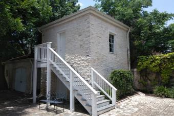 Extant slave quarters building at the Neil Cochran House Museum