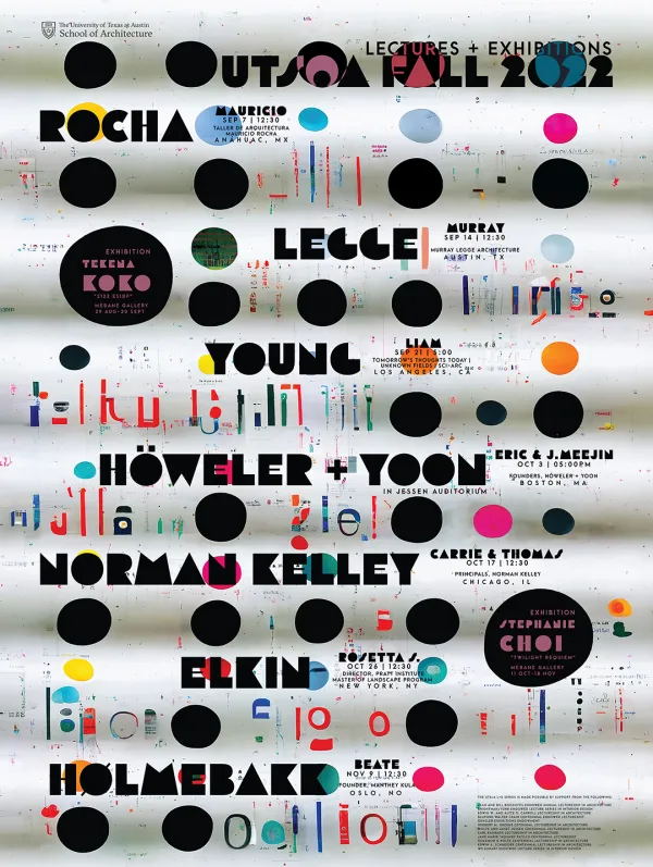 Fall 2022 Lecture Series Poster