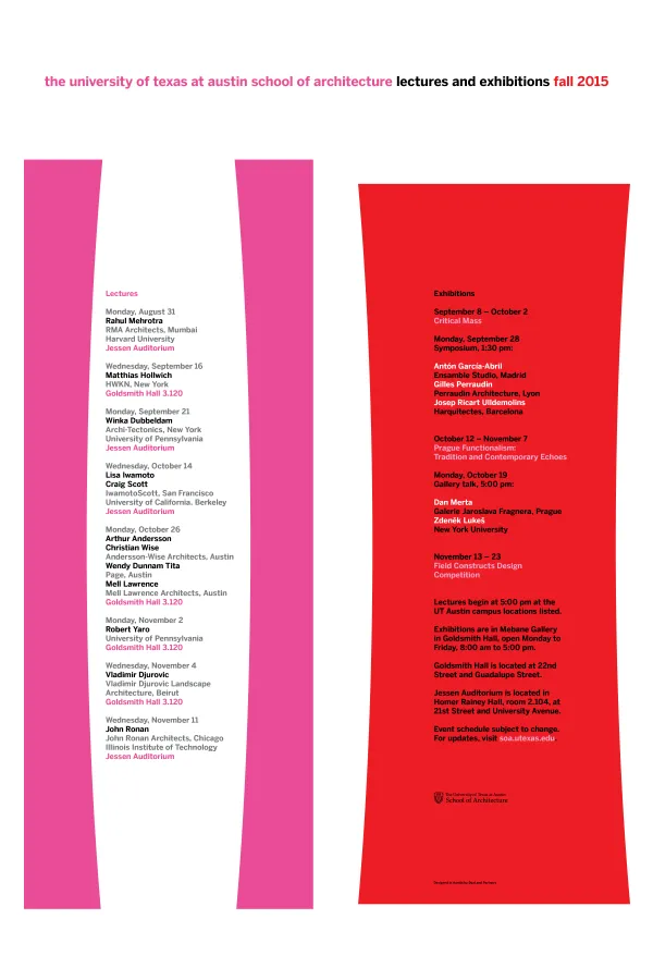 Fall 2015 Lecture Series