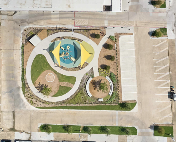Cityscape Early Childhood Center Aerial photo of Cityscape Early Childhood Center in Lindsley, TX