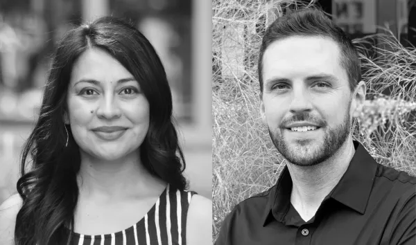 Miriam Solis and Matt Fajkus