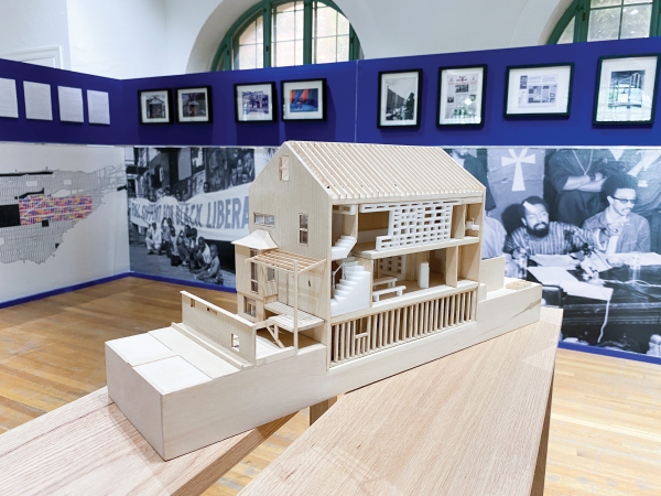 Architectural model from the exhibition “The Black Home as Public Art” 