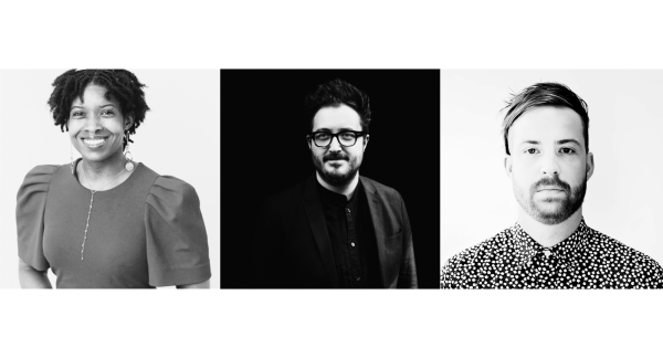 headshots of bi'anncha andrews, owen duross and jeffrey halstead