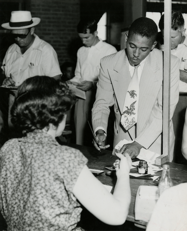 John Saunders Chase enrolls at UT in 1950.