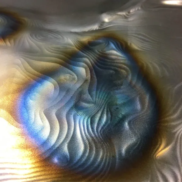 strauss maxwell iridescence flame treated
