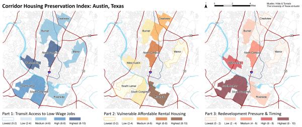 Austin Case Study Results Map