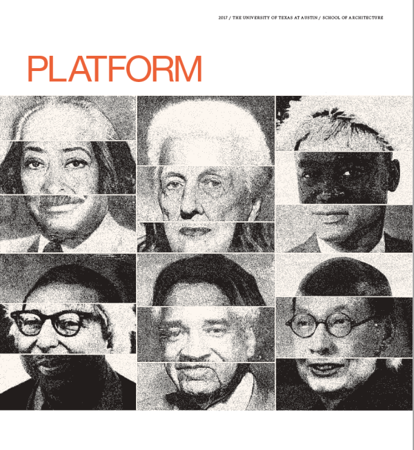 PLATFORM Cover with photos of architects and planners