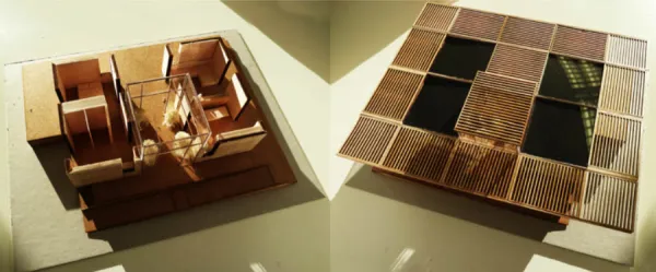 "Under the Roof" Team design concept for UT-TUM SolarD entry.