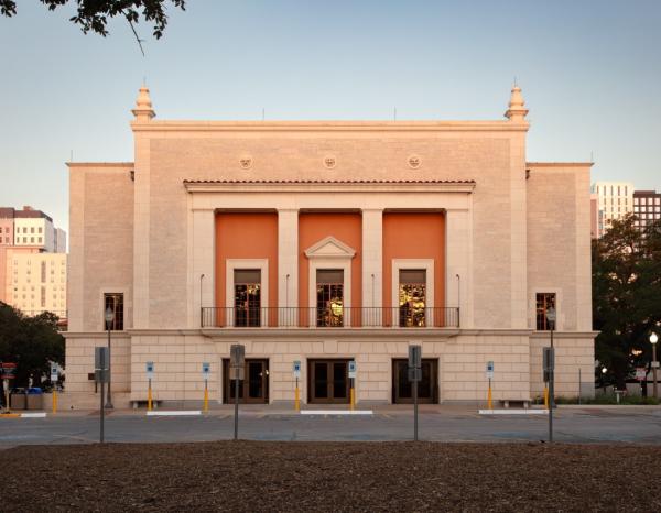 Exterior of Hogg Memorial Auditorium