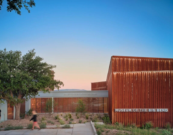 Front exterior of the Museum of the Big Bend.