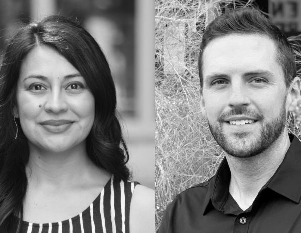 Miriam Solis and Matt Fajkus