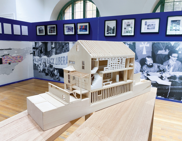 Architectural model from the exhibition “The Black Home as Public Art” 