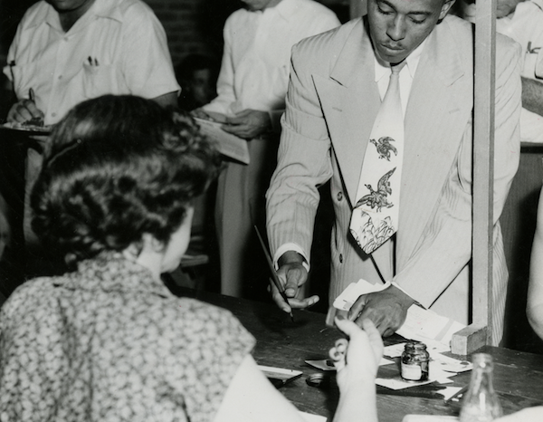 John Saunders Chase enrolls at UT in 1950.