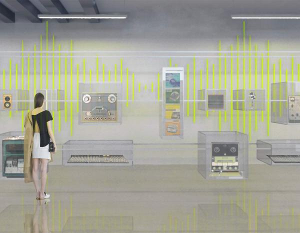Image of Museum of Sound Austin, interior design project by Raquel Torres.