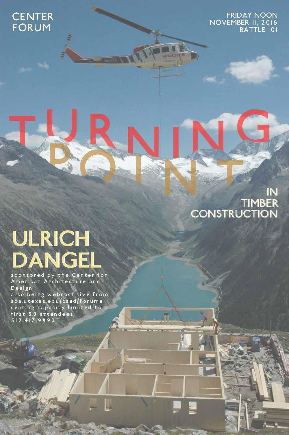 Friday Lunch Forum with Ulrich Dangel