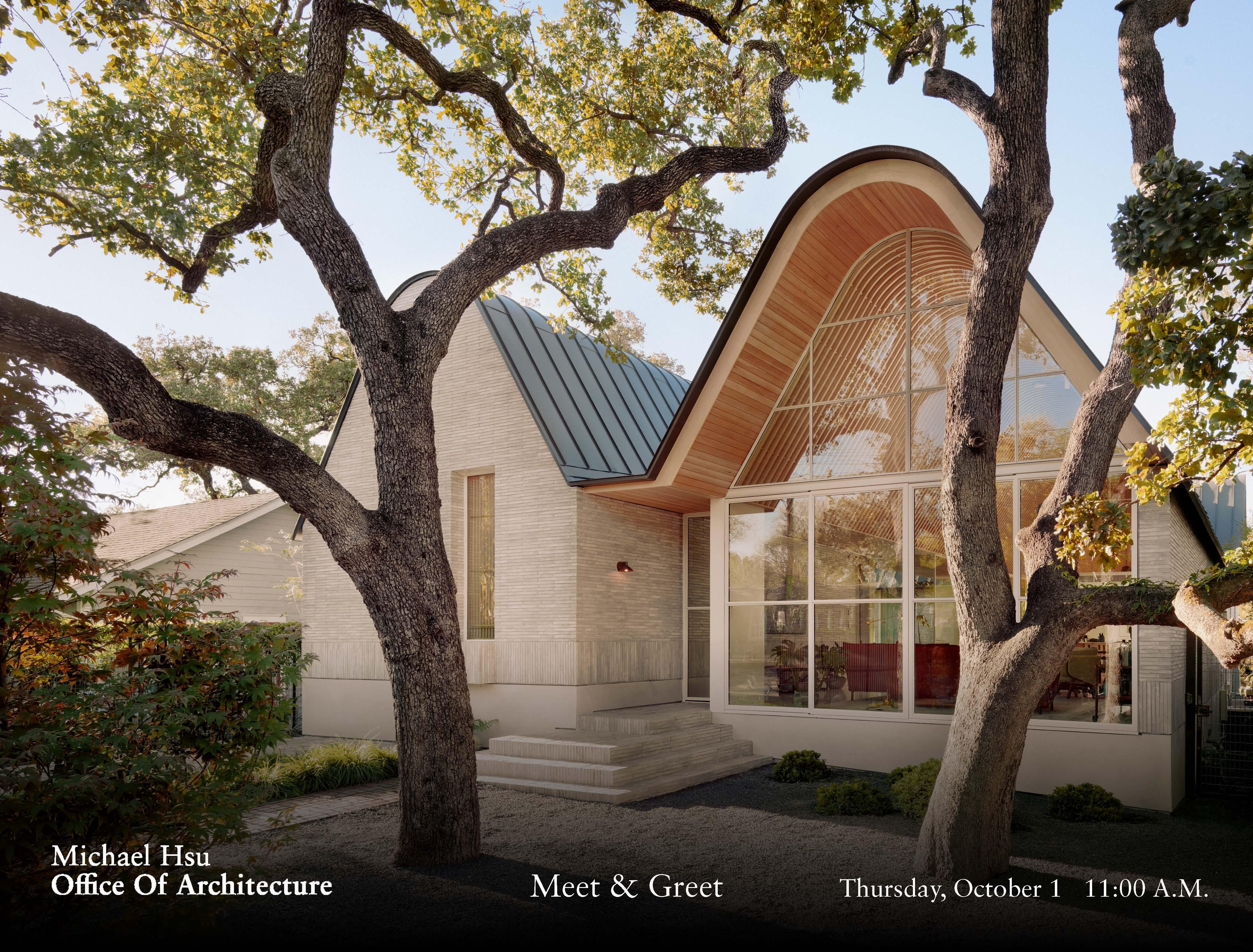 a photo of a house by michael hsu office of architecture