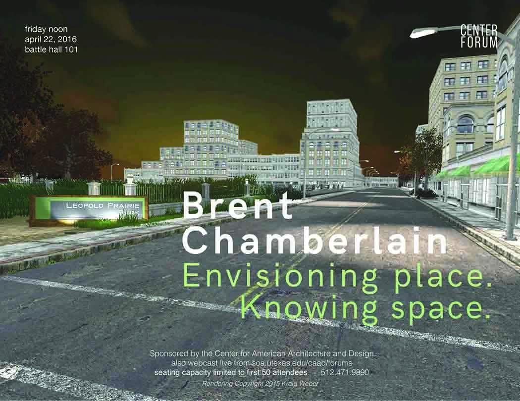 Brent Chamberlain Friday Lunch Forum