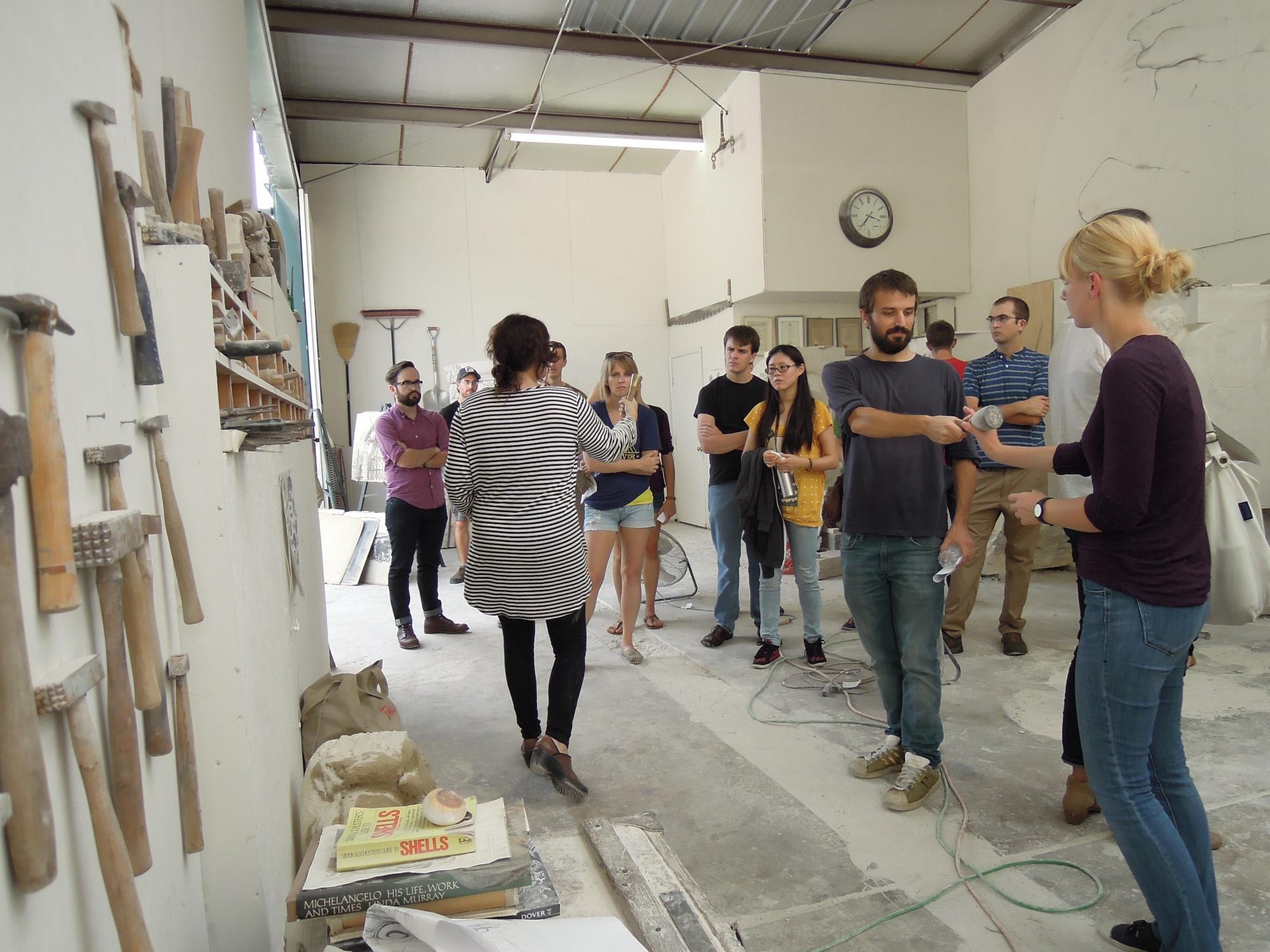 Kincannon Studio stone carving workshop