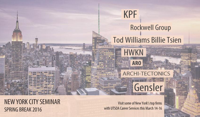 NYC Seminar March 14 - 16