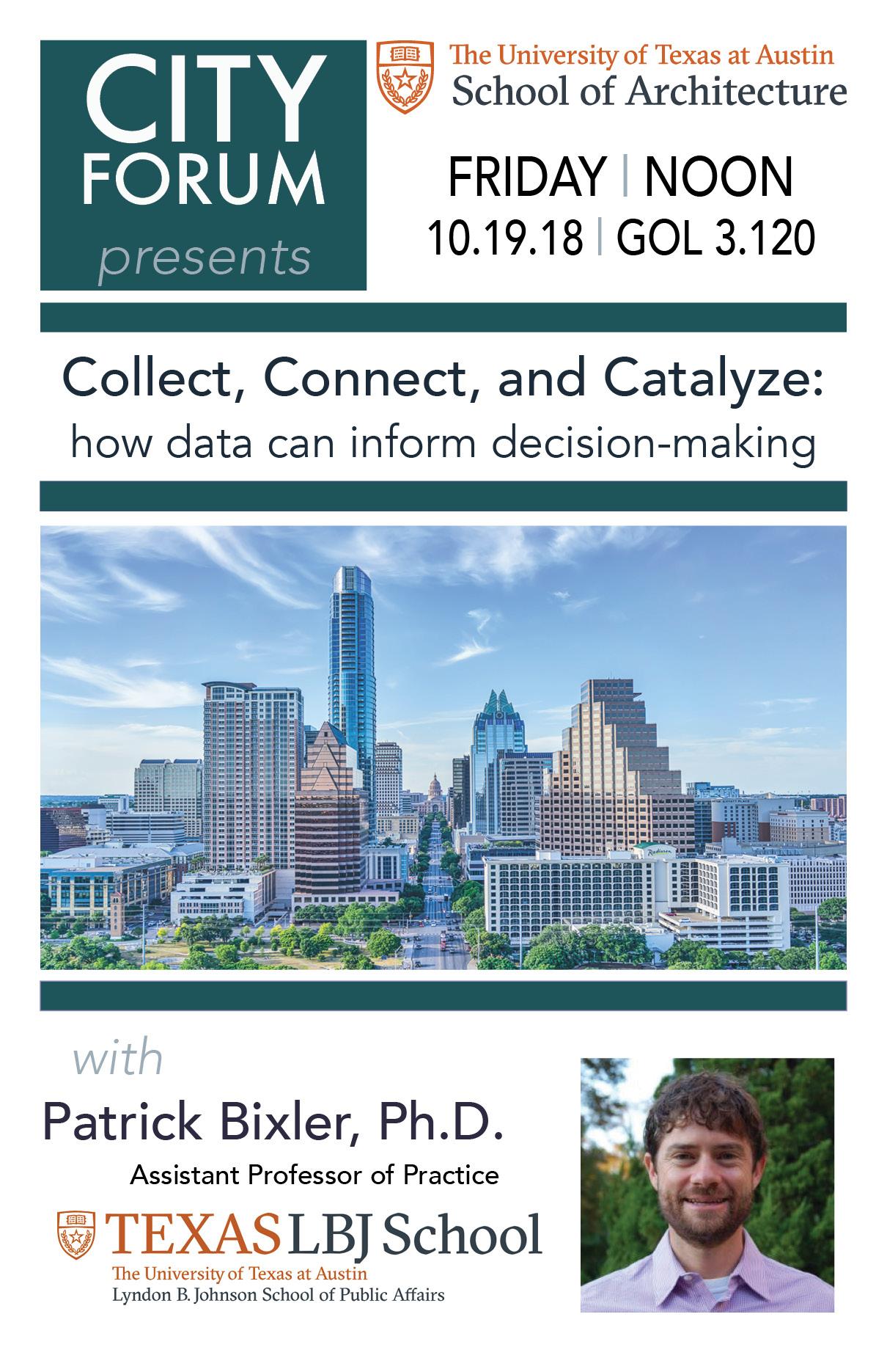 City Forum, Patrick Bixler, Austin Area Sustainability Indicators