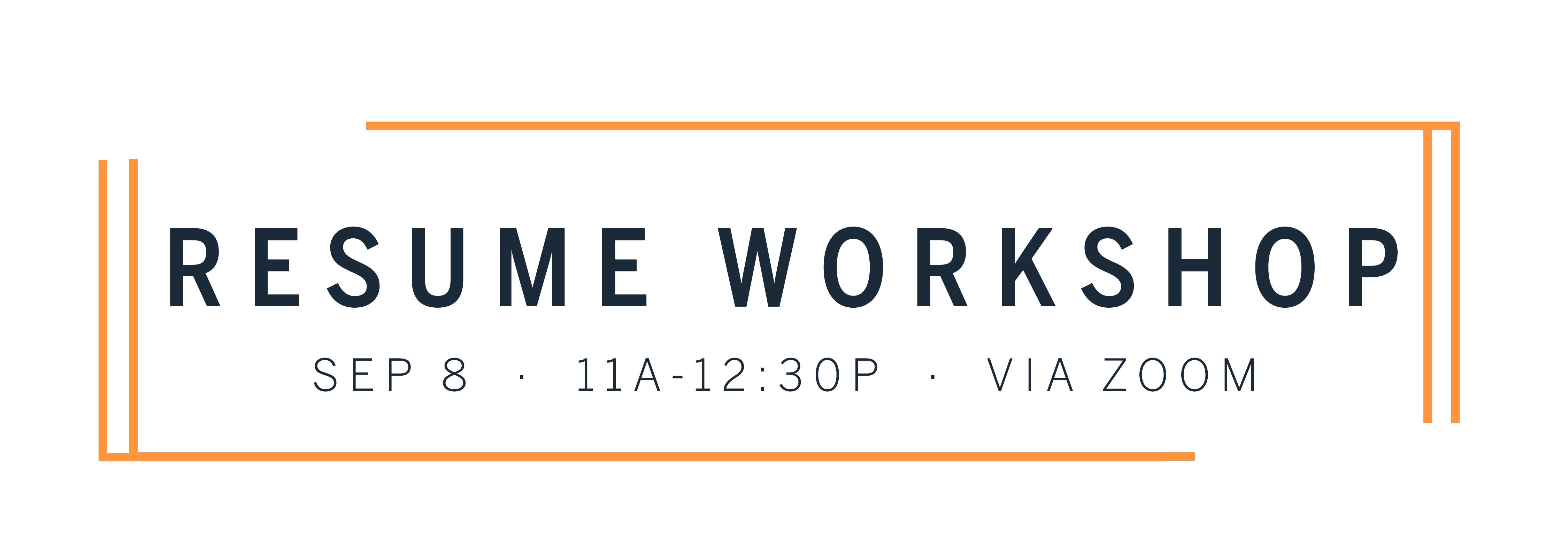 resume workshop