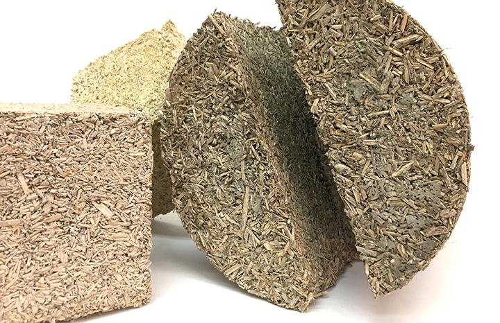 Hempcrete volumes