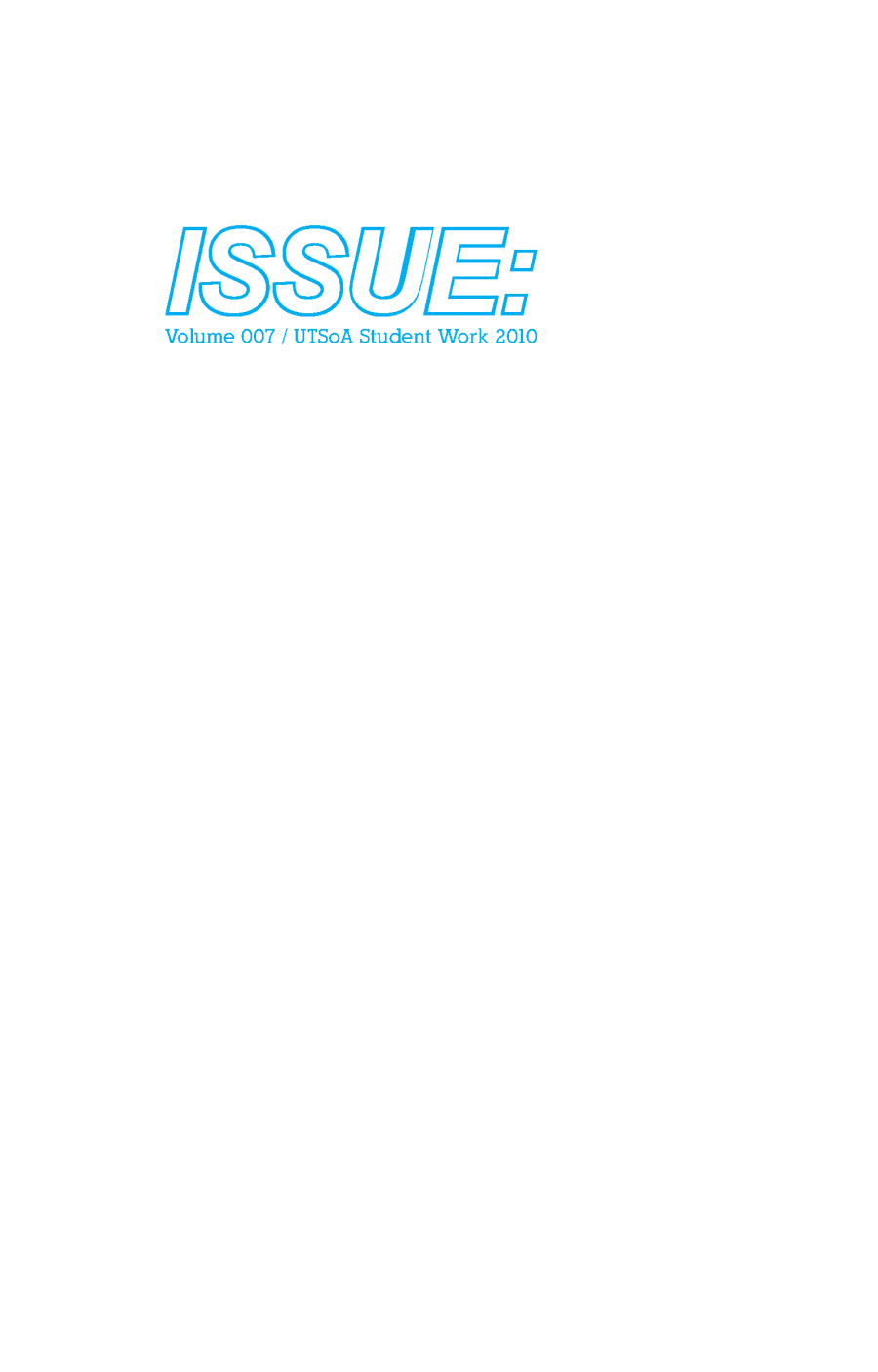 ISSUE: 007