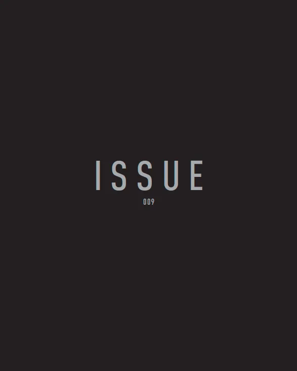 ISSUE: 009