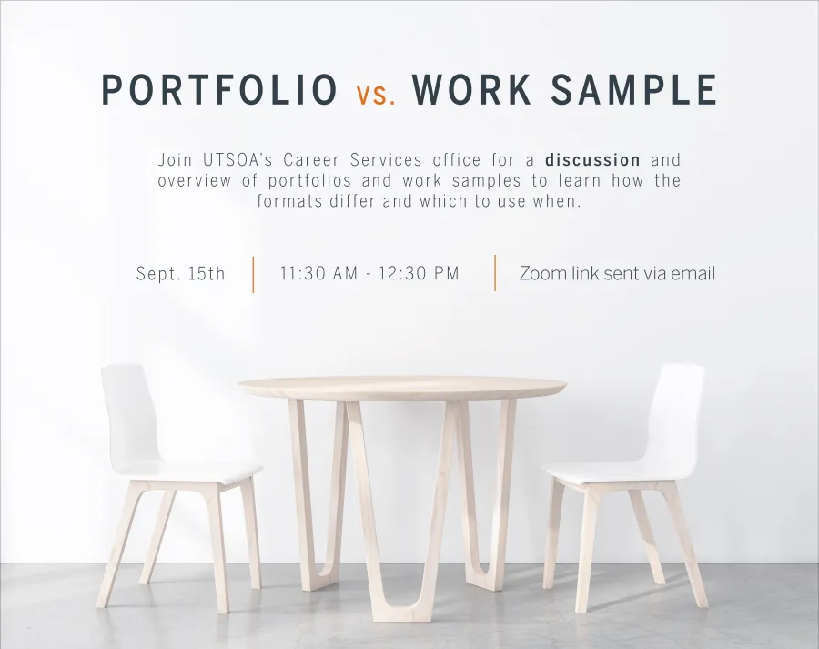 work sample vs portfolio